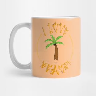 I Love Beach Mug